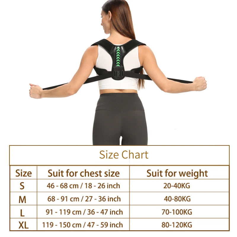 PosturePro™ Back Corrector – Stand Taller, Reduce Pain & Improve Posture